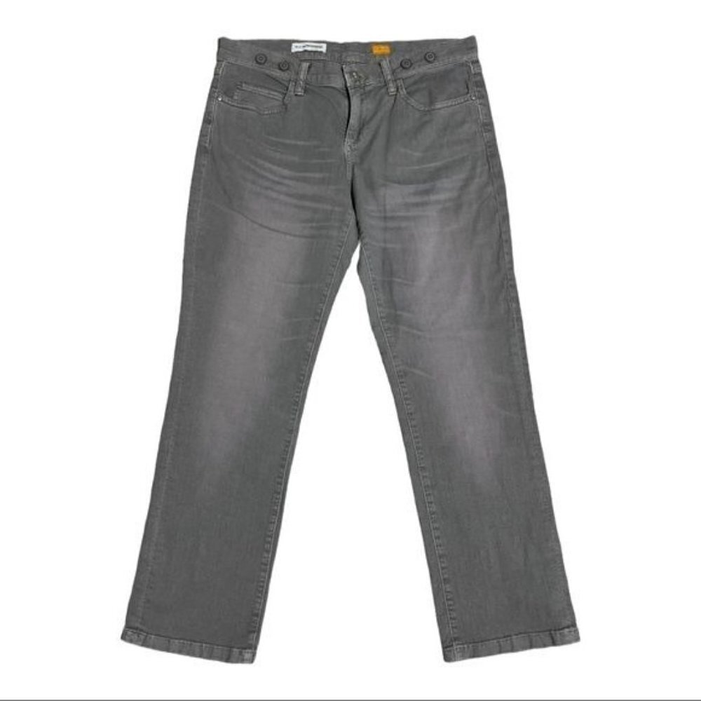 Pilcro and Letterpress Gray Straight Leg Jeans Size 29